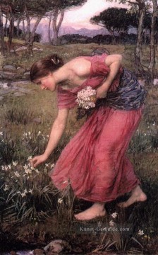  griechisch - Narcissus JW griechische weibliche John William Waterhouse